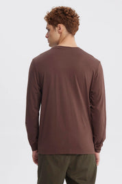 Polera Hombre Slim Chocolate
