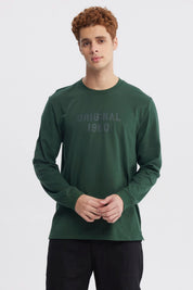 Polera Hombre Slim Verde