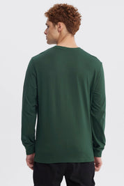Polera Hombre Slim Verde