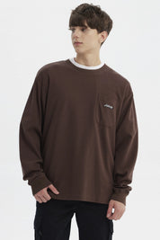 Polera Hombre Slim Chocolate