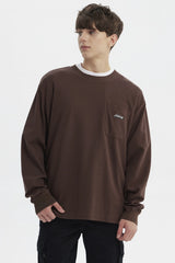 Polera Hombre Slim Chocolate