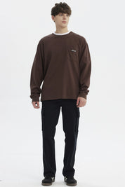 Polera Hombre Slim Chocolate