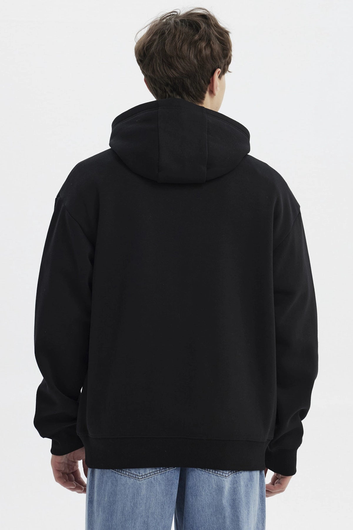 Polerón Hombre Slim Negro