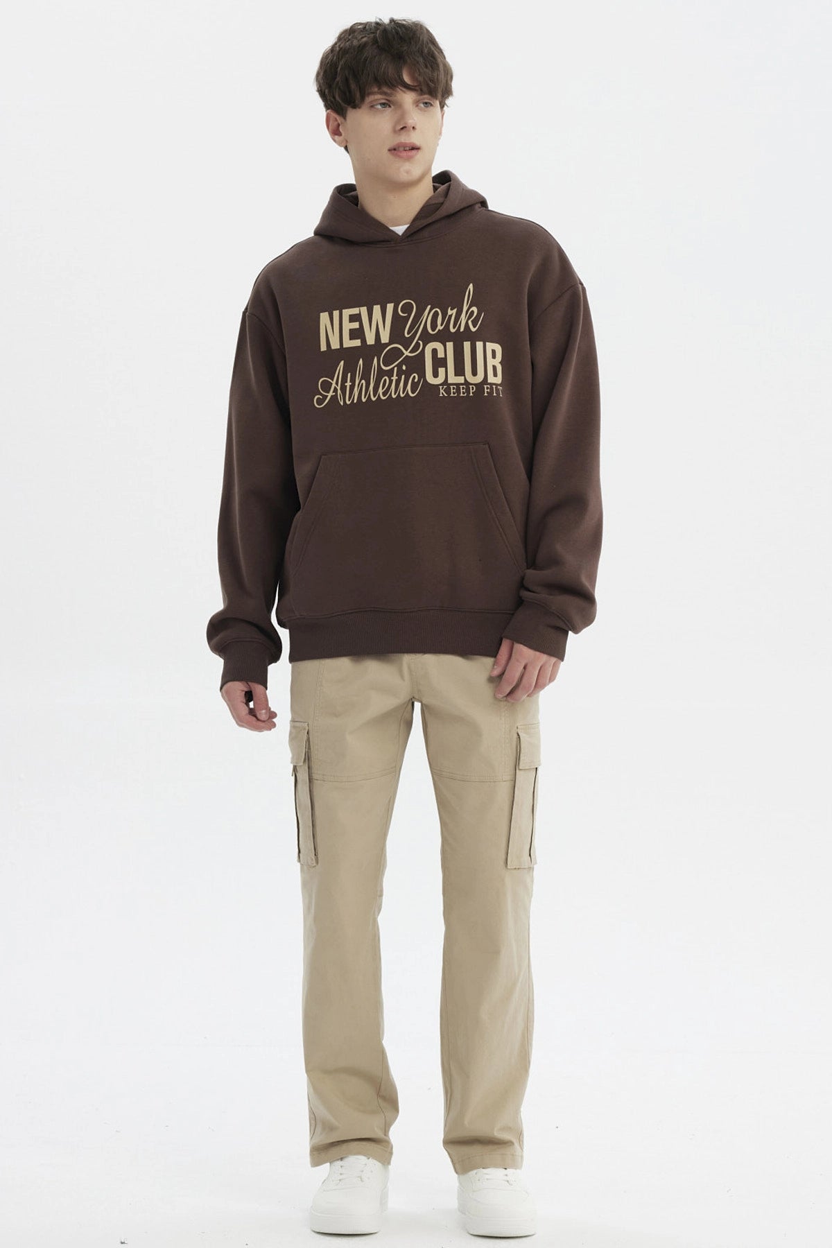 Polerón Hombre Slim Chocolate