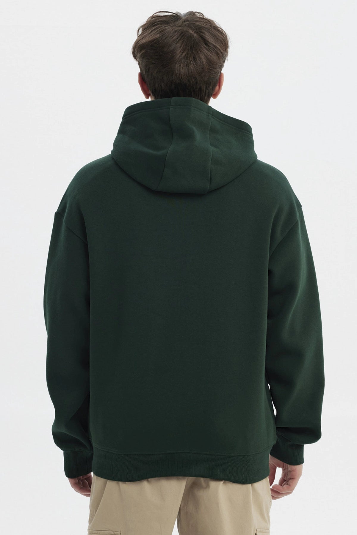 Polerón Hombre Slim Verde