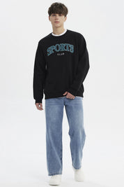 Polerón Hombre Slim Negro