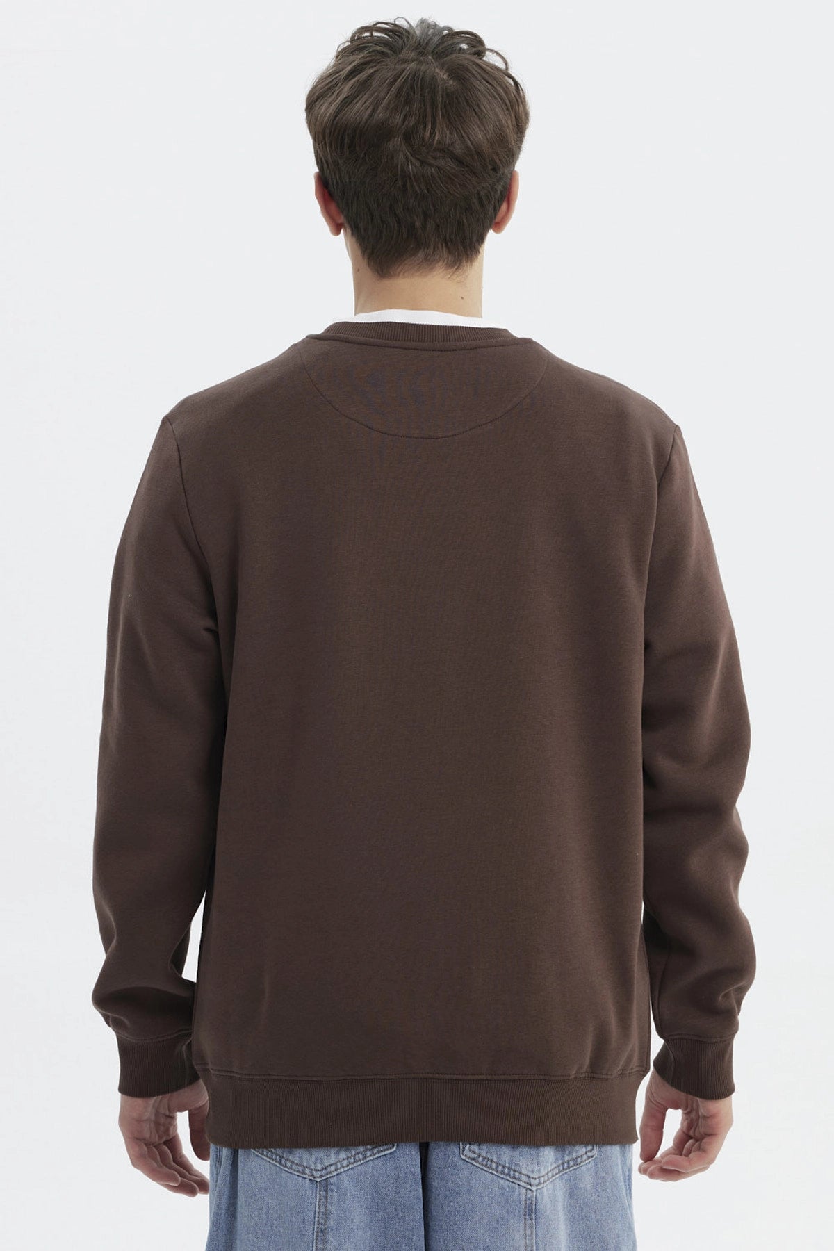 Polerón Hombre Slim Chocolate