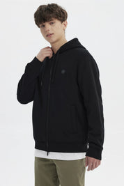 Polerón Hombre Slim Negro