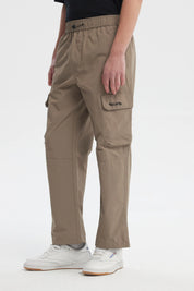 Pantalón Hombre Juvenil Calce Recto Café