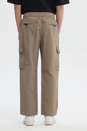 Pantalón Hombre Juvenil Calce Recto Café