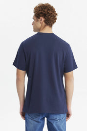 Polera azul de hombre con diseño en relieve 'Boston Club Athletics Game' al frente