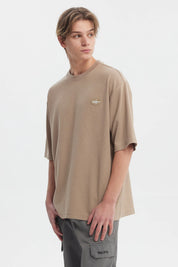 Polera Hombre Waffle Label Café