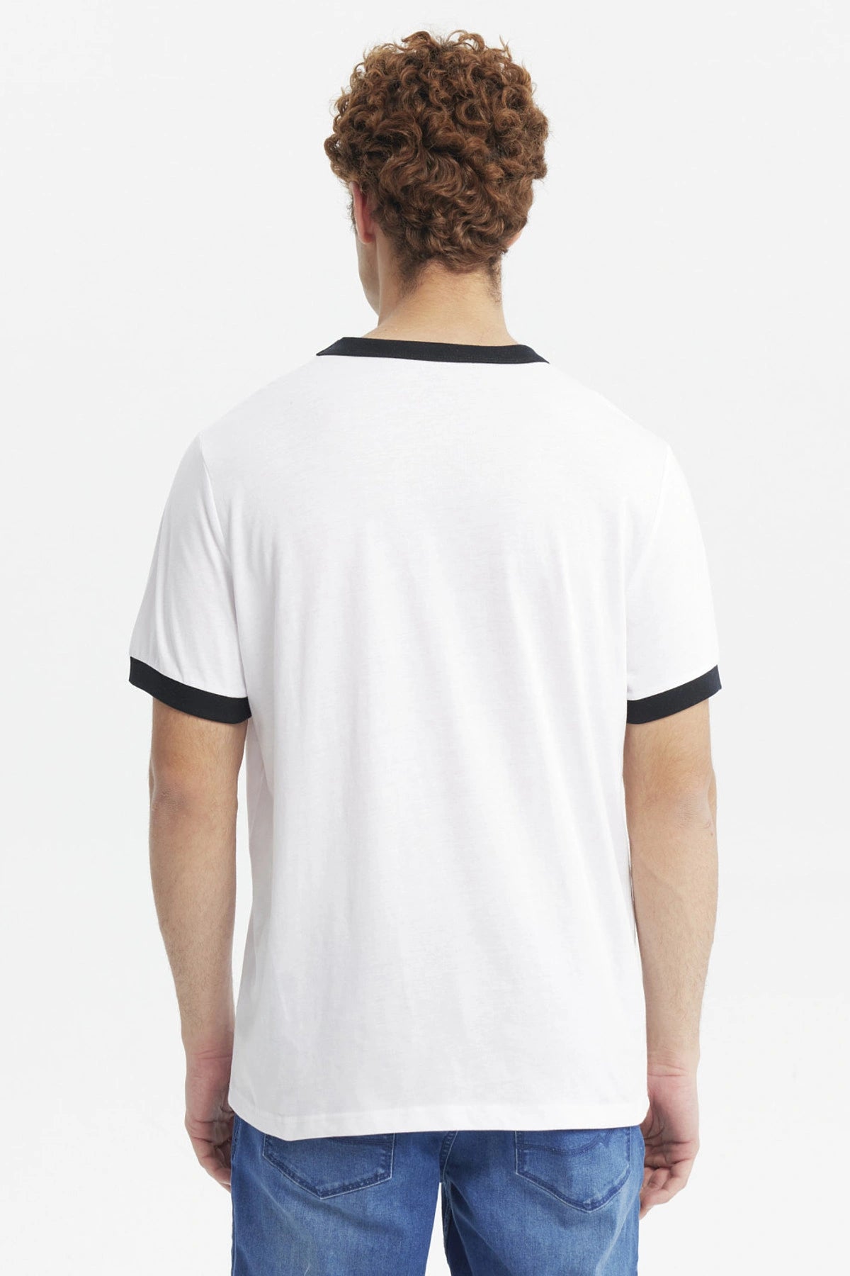 Polera Hombre Slim Blanco