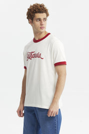 Polera Hombre Slim Crema