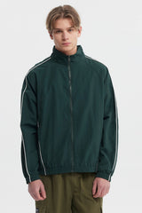 Chaqueta Hombre Slim Juvenil Verde Militar