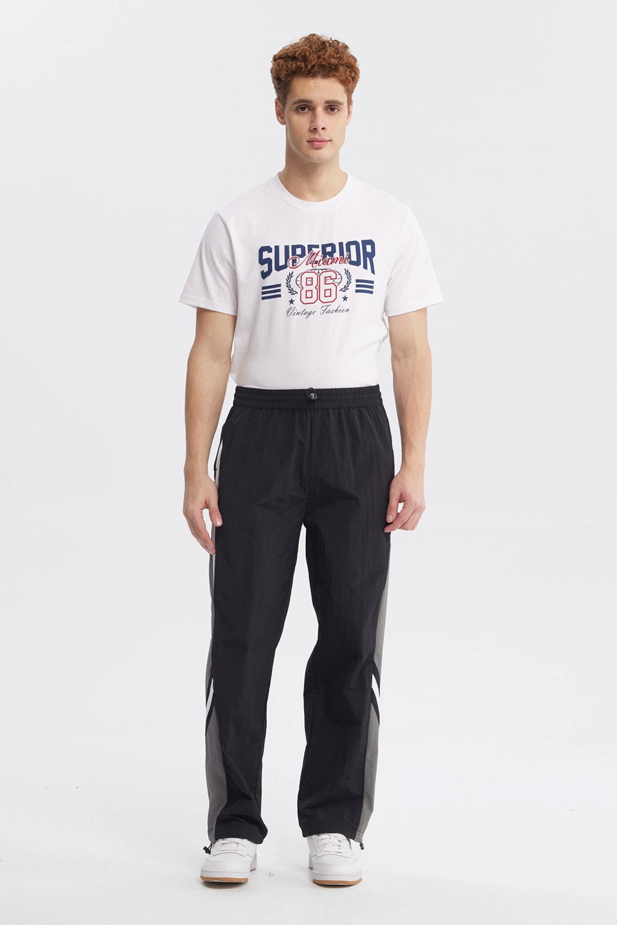 Pantalón Hombre Juvenil Calce Recto Negro