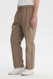 Pantalón Buzo Hombre Calce Recto Kaki