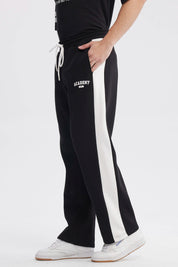 Pantalón Buzo Hombre Calce Recto Negro