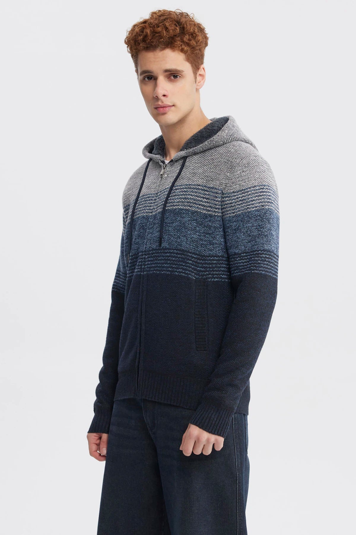 Sweater Hombre Slim Azul