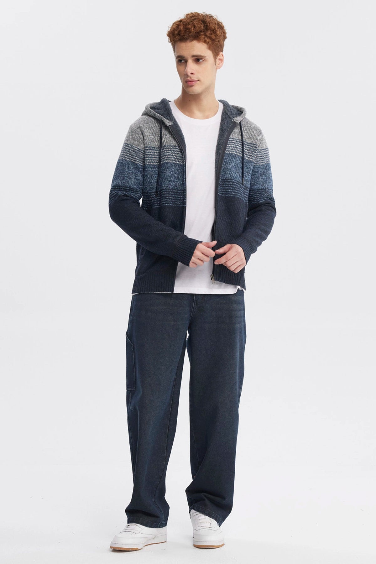 Sweater Hombre Slim Azul