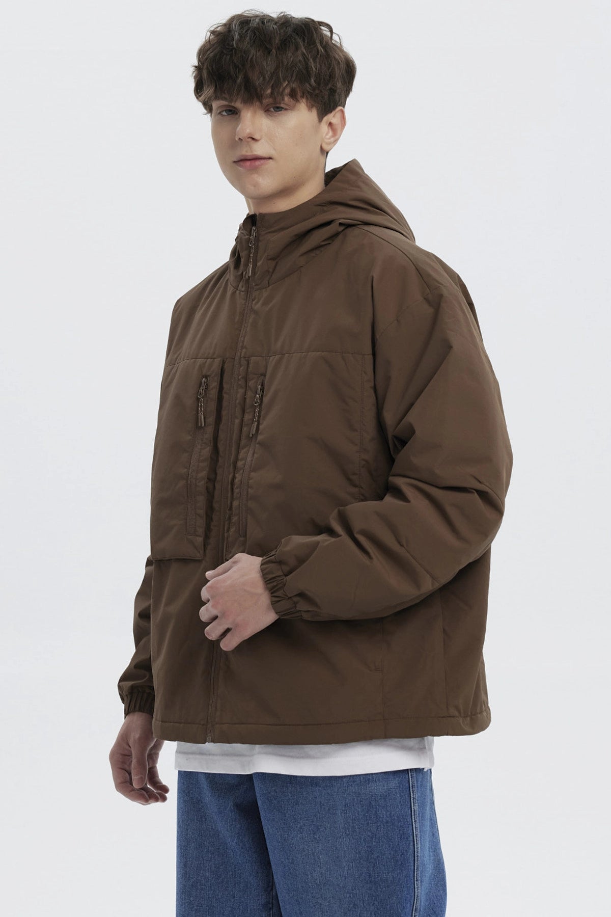 Chaqueta Hombre Slim Camel