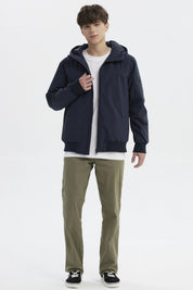 Chaqueta Hombre Slim Juvenil Azul