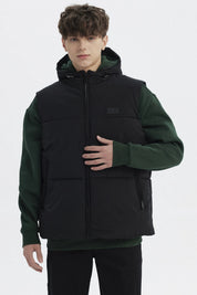 Parka Hombre Slim Negro