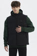 Parka Hombre Slim Negro