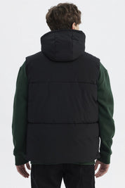 Parka Hombre Slim Negro