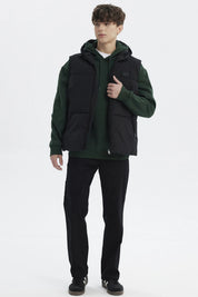 Parka Hombre Slim Negro