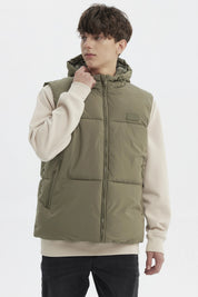 Parka Hombre Slim Verde Militar