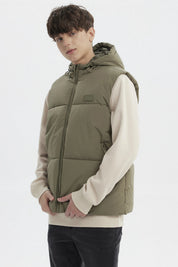 Parka Hombre Slim Verde Militar