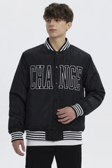 Chaqueta Hombre Slim Juvenil Negro