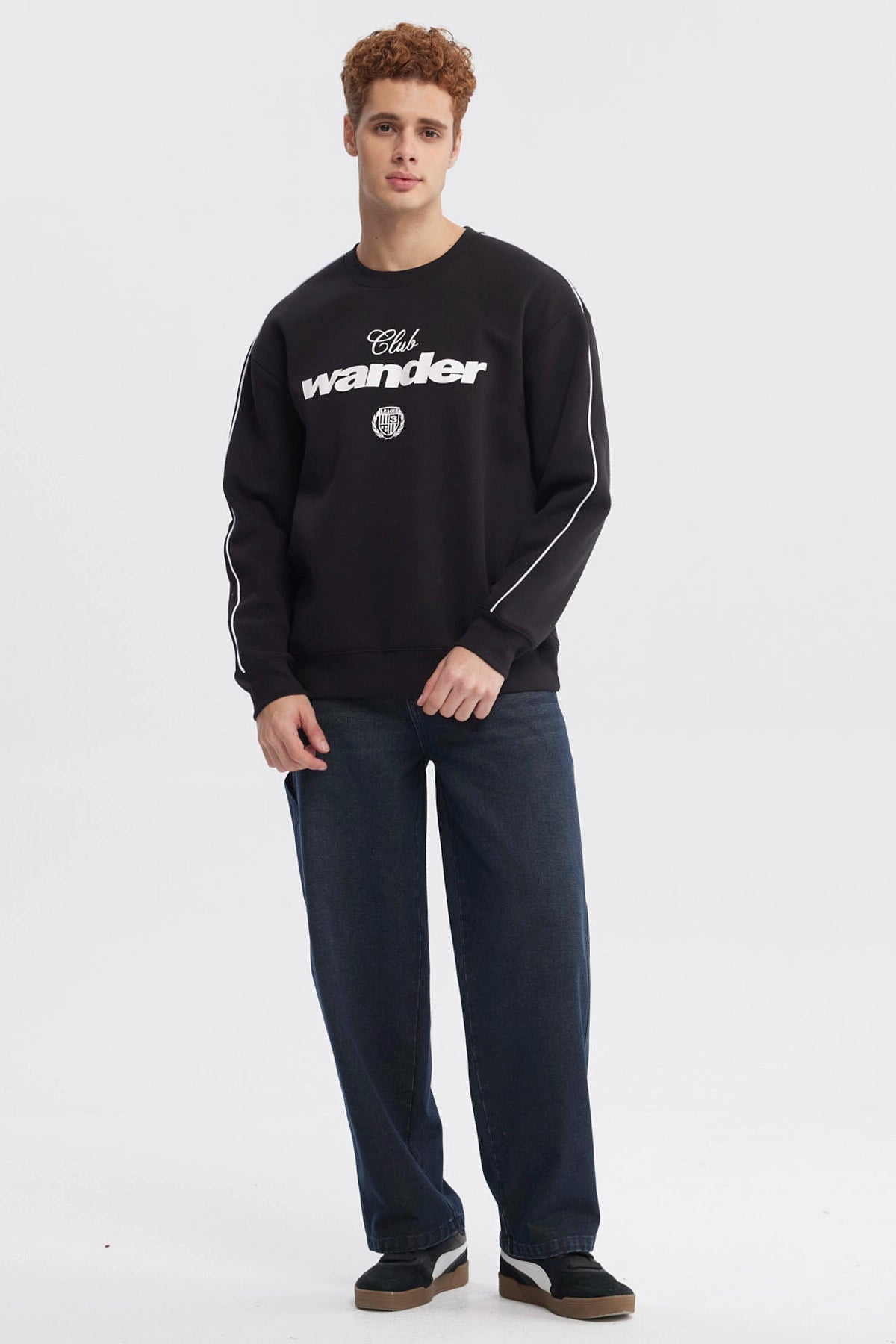 Polerón Hombre Slim Negro