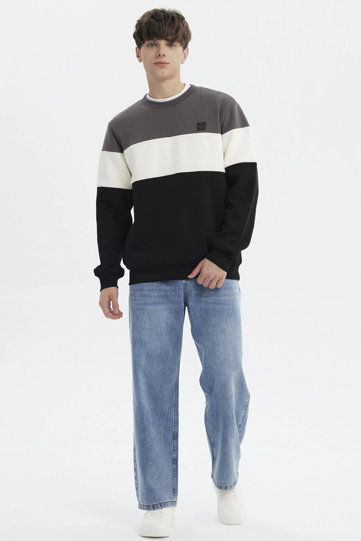 Polerón Hombre Slim Negro