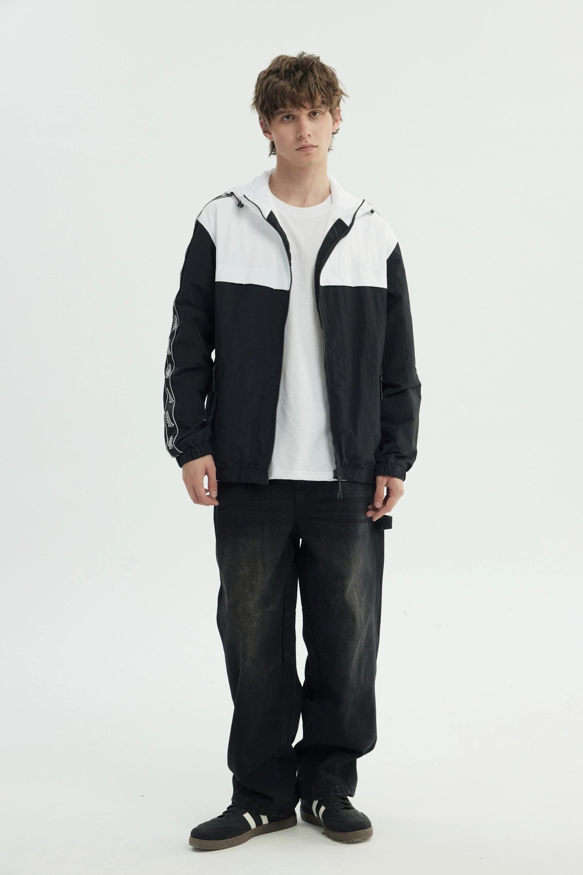 Chaqueta Hombre Oversize Negro