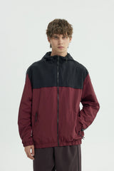 Chaqueta Hombre Oversize Burdeo