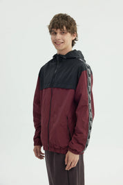 Chaqueta Hombre Oversize Burdeo