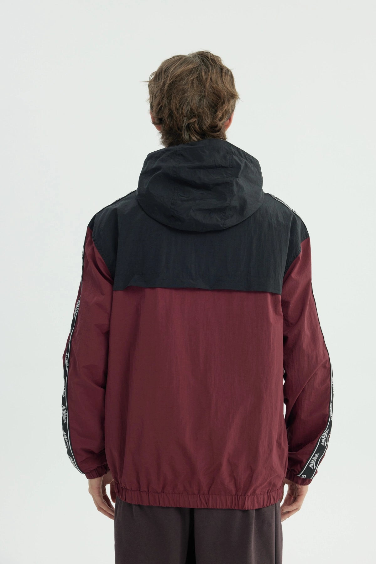 Chaqueta Hombre Oversize Burdeo
