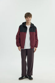 Chaqueta Hombre Oversize Burdeo