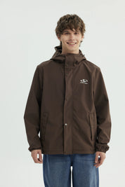 Chaqueta Hombre Oversize Café
