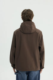 Chaqueta Hombre Oversize Café