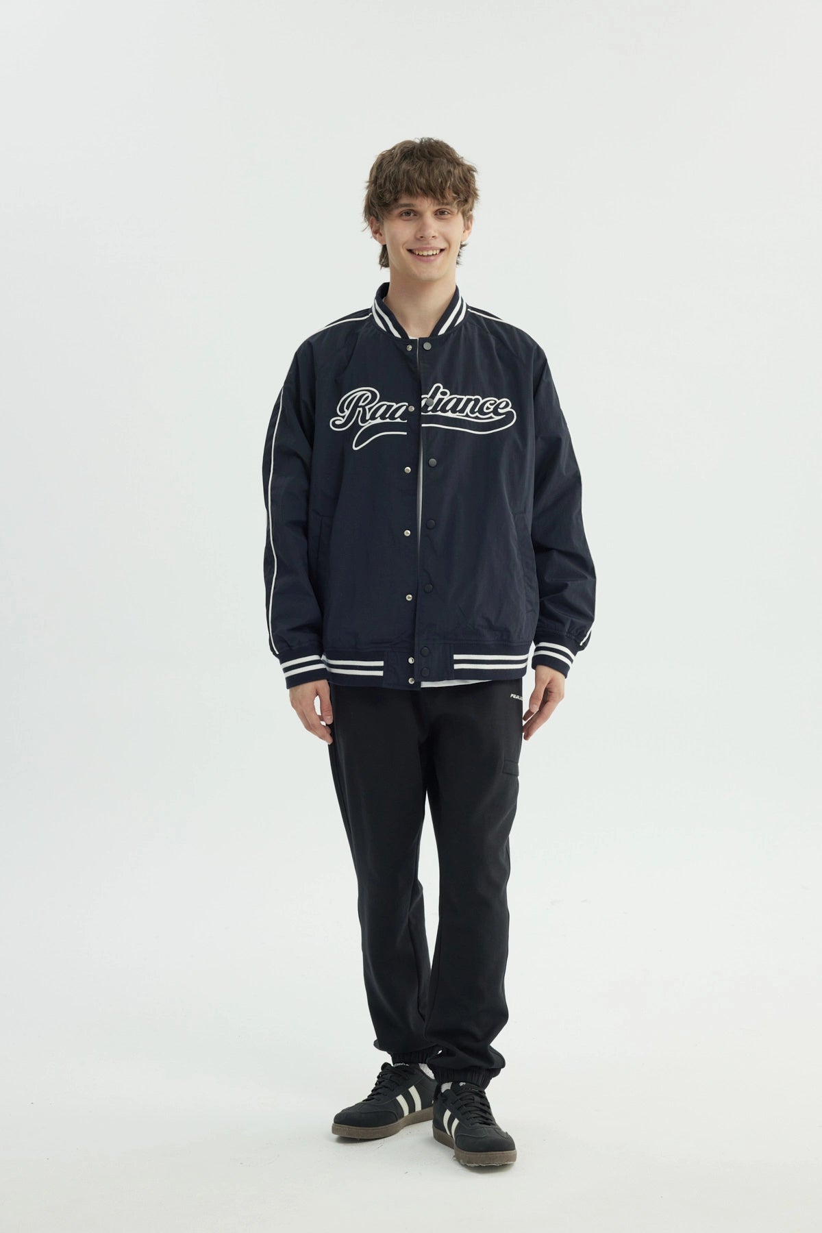 Chaqueta Hombre Oversize Negro