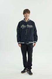 Chaqueta Hombre Oversize Negro