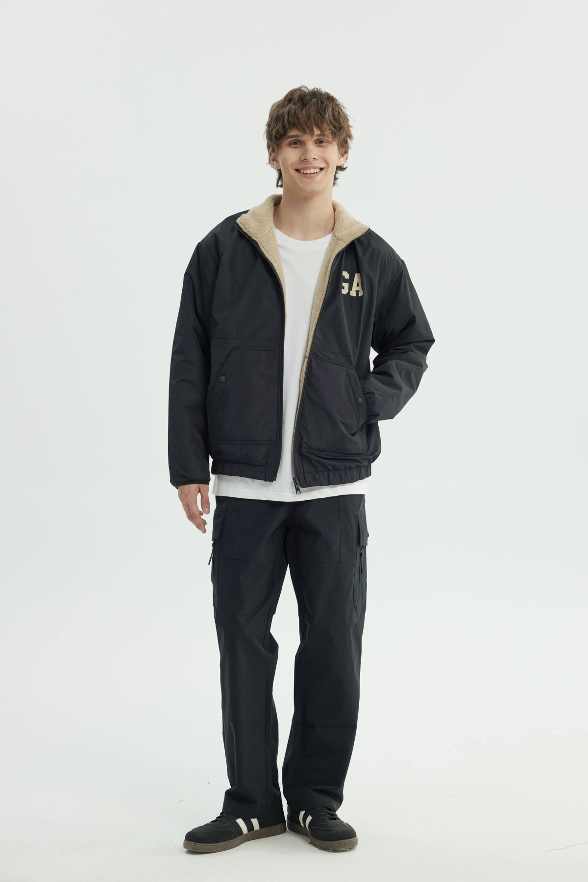 Chaqueta Hombre Slim Negro