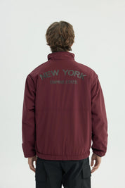 Chaqueta Hombre Slim Burdeo