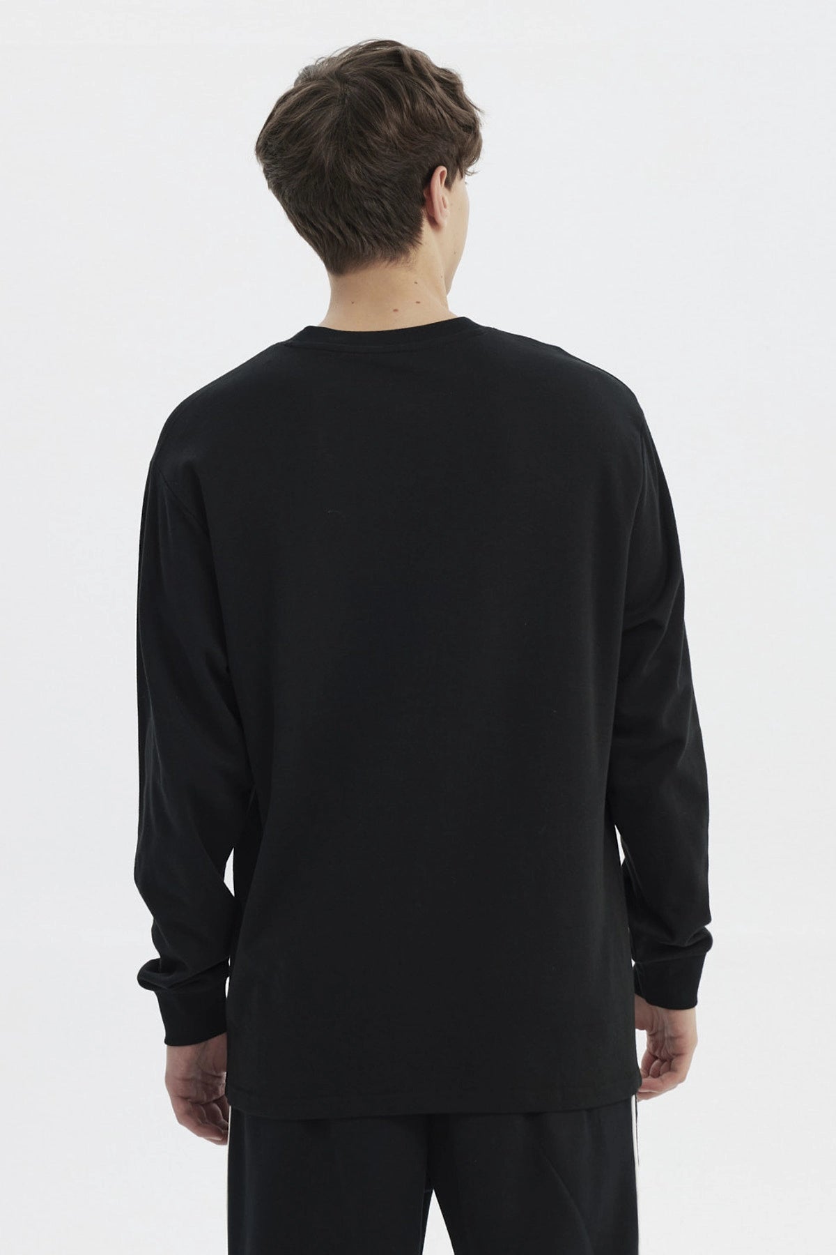 Polera Hombre Slim Negro