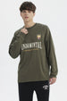 Polera Hombre Slim Verde Militar
