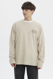 Polera Hombre Slim Beige Oscuro