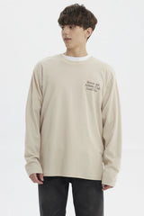 Polera Hombre Slim Beige Oscuro